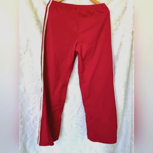 Adidas Red Flared Pants - Picture 4 of 6